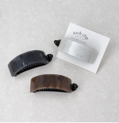 Kẹp tóc Osewaya đá cẩm thạch 25CL0334