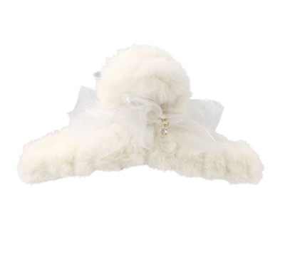 Kẹp tóc Osewaya nơ mây bông 25BS0802