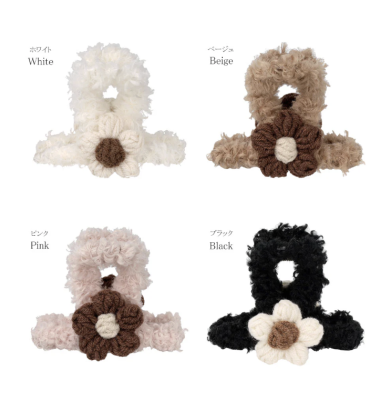 Kẹp tóc Osewaya hoa bông 25BS0785