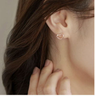 Khuyên tai Osewaya Rose SIlver 23PC1530