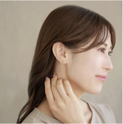 Khuyên tai Osewaya Rose SIlver 23PC1530