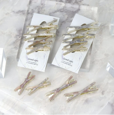 Set kẹp tóc cẩm thạch Osewaya 24CL0318