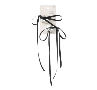 Kẹp tóc Osewaya ruy băng trái tim 24BS0574