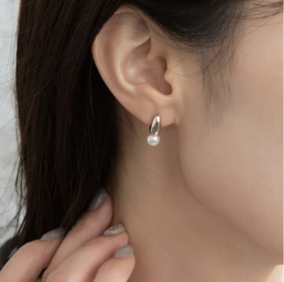 Khuyên tai Osewaya Rose Silver 24PC1838