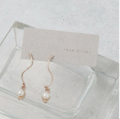 Khuyên tai Osewaya Rose Silver 23PC1542