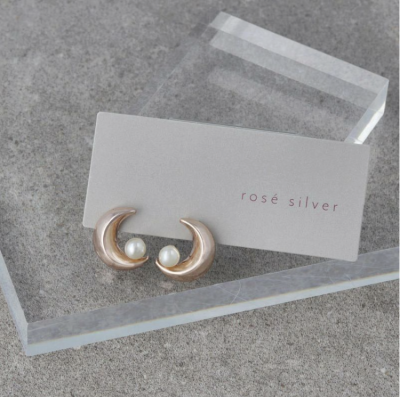 Khuyên tai Osewaya Rose Silver 24PC1837