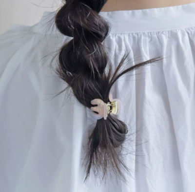 Kẹp tóc Osewaya mini cẩm thạch 24BS0578