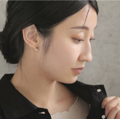 Khuyên tai Osewaya nơ mini 20PC0108