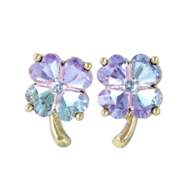 Khuyên tai Osewaya cỏ 4 lá 24PC1844