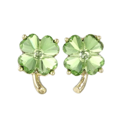 Khuyên tai Osewaya cỏ 4 lá 24PC1844