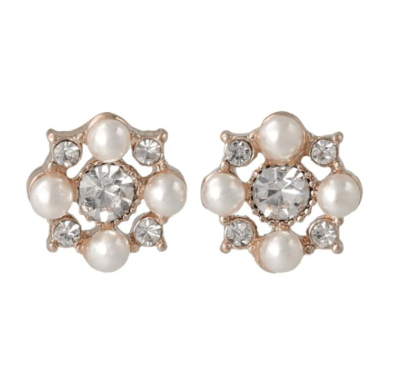 Khuyên tai Osewaya đính ngọc trai 99PC1676