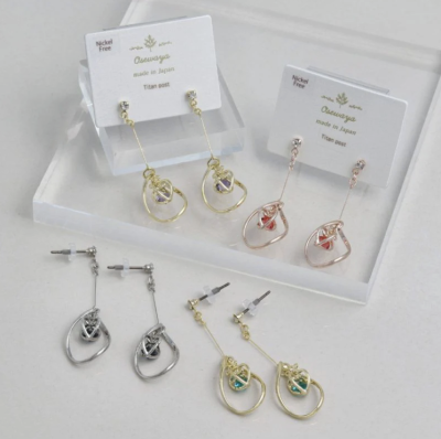 Khuyên tai Osewaya dạng xoắn 24PC1795