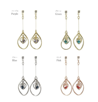 Khuyên tai Osewaya dạng xoắn 24PC1795