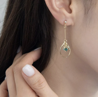 Khuyên tai Osewaya dạng xoắn 24PC1795