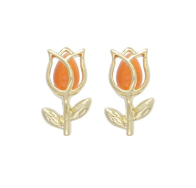 Khuyên tai Osewaya hoa tulip 23PC1491