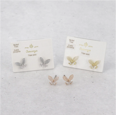 Khuyên tai Osewaya hình con bướm 25PC1972