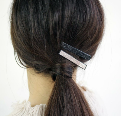 Kẹp tóc Osewaya mỏ vịt lấp lánh 20CL0019