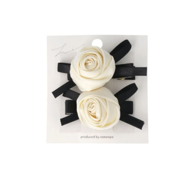 Kẹp tóc Osewaya hoa hồng 24CL0315
