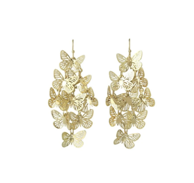 Khuyên tai Osewaya bướm lấp lánh 24PC1827