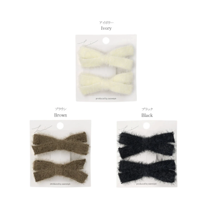 Kẹp tóc Osewaya hình nơ 25CL0391