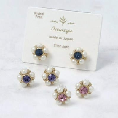 Khuyên tai Osewaya ngọc trai 22PC1309