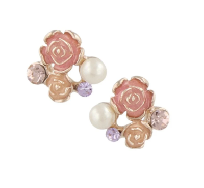 Khuyên tai Osewaya hoa hồng 99PC1628