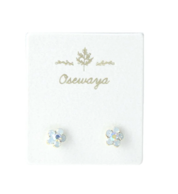 Khuyên tai Osewaya bông hoa mini 20PC0115