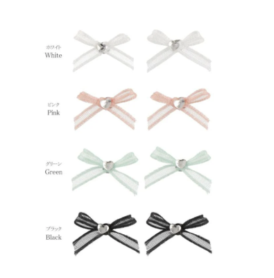 Khuyên tai Osewaya nơ vải 99PC1770