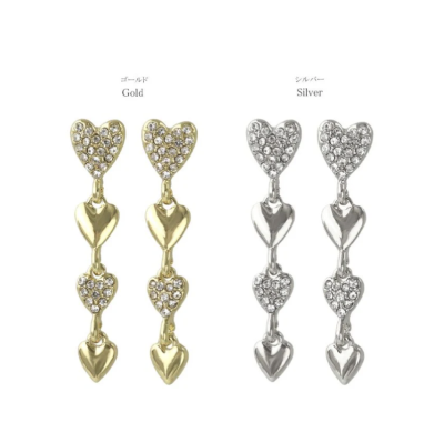 Khuyên tai Osewaya trái tim 24PC1821