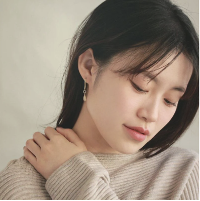 Khuyên tai Osewaya giọt nước 23PC1407