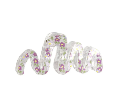 Kẹp tóc Osewaya Acrylic trong suốt 24BS0594