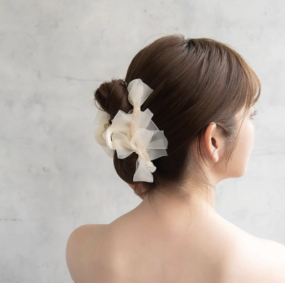 Kẹp tóc Osewaya ruy băng 25BS0716