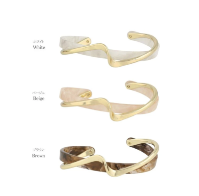 Vòng tay Osewaya nhựa giả đá cẩm thạch 23BL0500