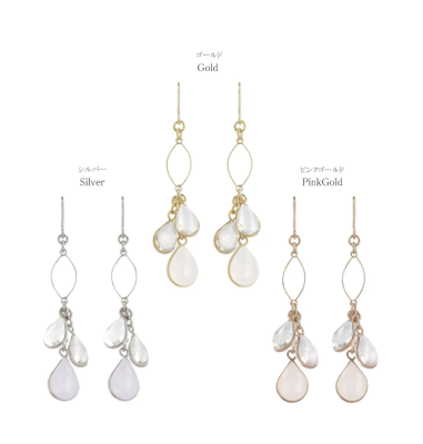 Khuyên tai Osewaya giọt nước 25PC1976