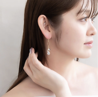 Khuyên tai Osewaya giọt nước 25PC1976