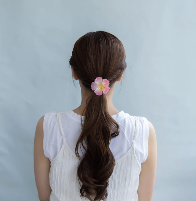 Kẹp tóc Osewaya hoa dâm bụt 25CL0357