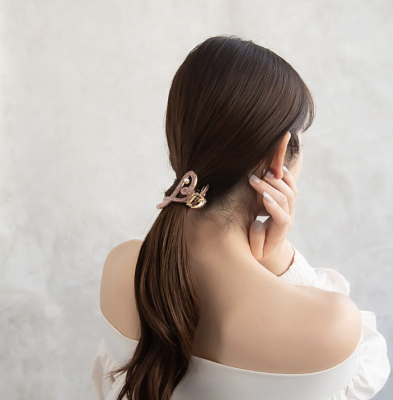 Kẹp tóc Osewaya trái tim mini 25BS0661