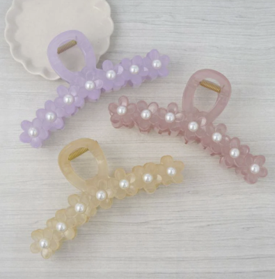 Kẹp tóc Osewaya đính ngọc trai 23BS0465