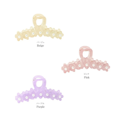 Kẹp tóc Osewaya đính ngọc trai 23BS0465