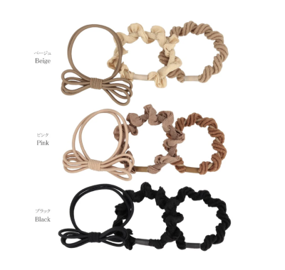 Set cột tóc Osewaya mềm mại 25PN0660