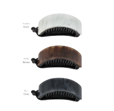 Kẹp tóc Osewaya đá cẩm thạch 25CL0334