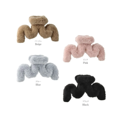 Kẹp tóc Osewaya mềm mại cỡ lớn 24BS0638