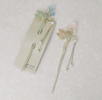 Trâm cài Osewaya hoa ngọc trai 25HH0275