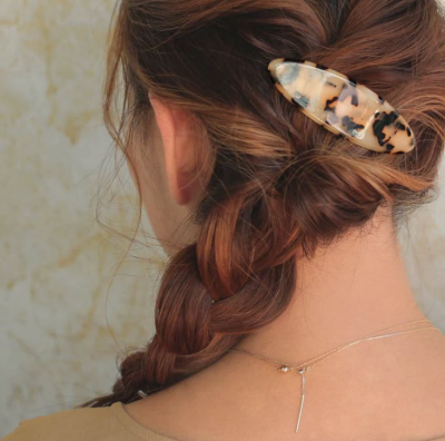 Kẹp tóc Osewaya đá cẩm thạch 20VT0022