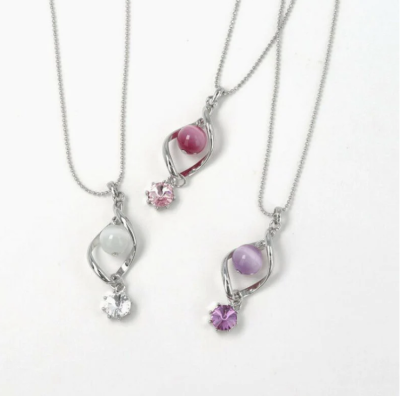 Dây chuyền Osewaya đá mắt mèo 20NK0101