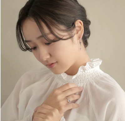 Khuyên tai Osewaya vườn hoa nhỏ 23PC1412