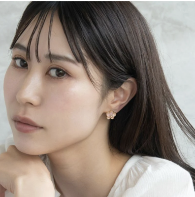 Khuyên tai Osewaya bông hoa 24PC1830