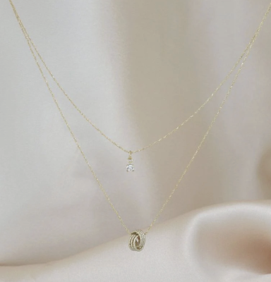 Dây chuyền Osewaya lấp lánh 23NP0424