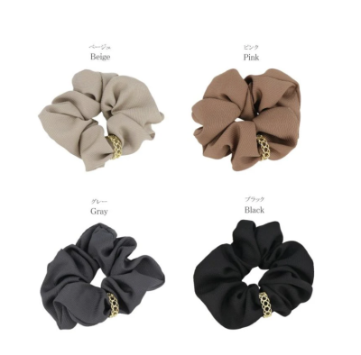 Dây cột tóc Osewaya khoen vàng 23CC0176