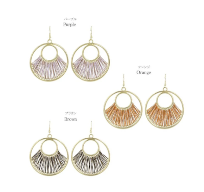 Khuyên tai Osewaya trăng khuyết 24PC1813